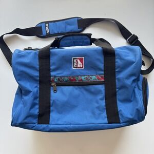 INUKBAGS Duffle‎ Bag Blue Shoe Compartment Small Overnight Travel Outdoor Padded
